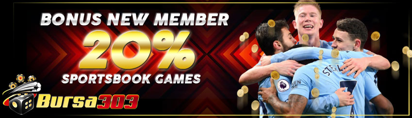 WELCOME BONUS NEW MEMBER 20% (SPORTSBOOK)